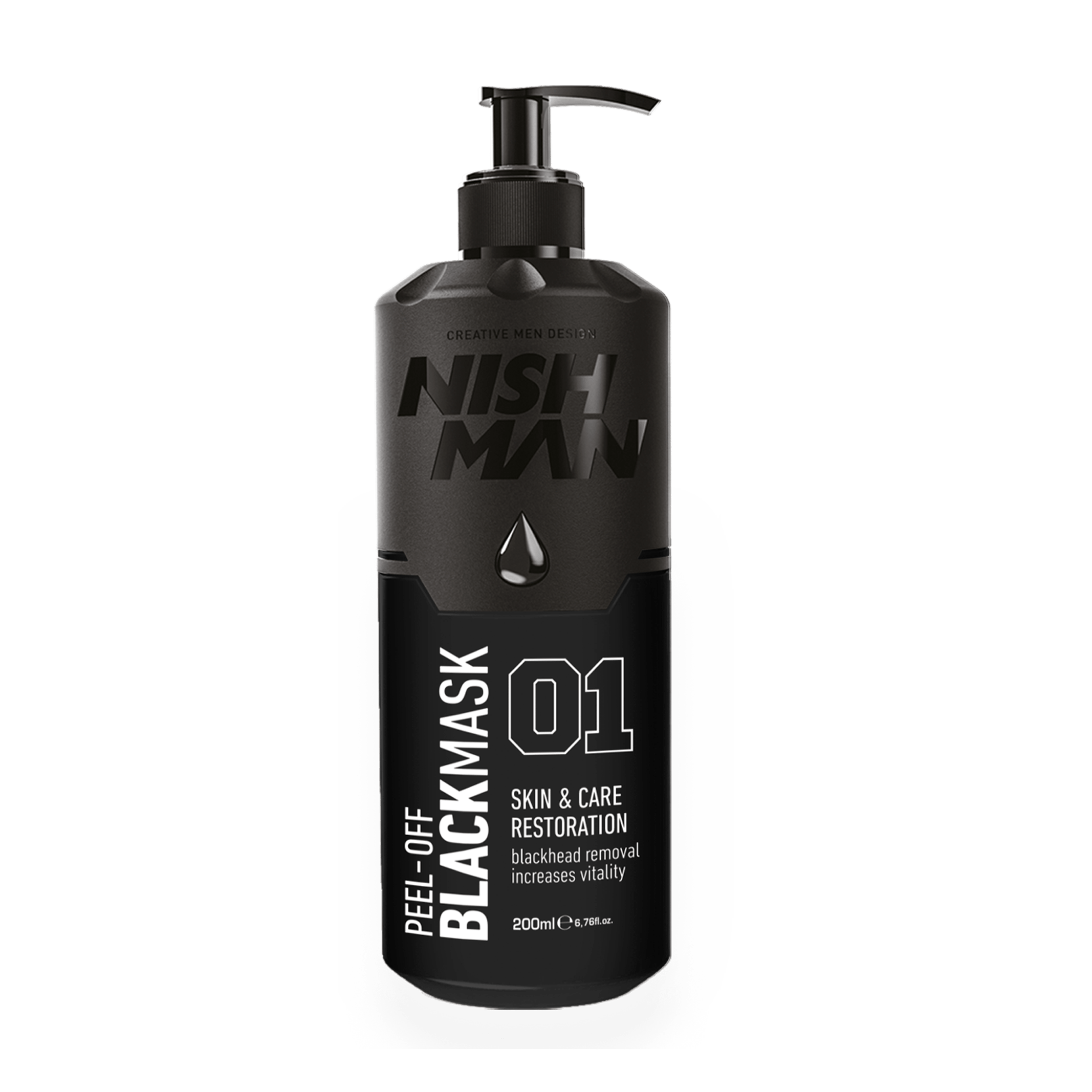 SKIN & CARE MASK BLACK - 200 ML