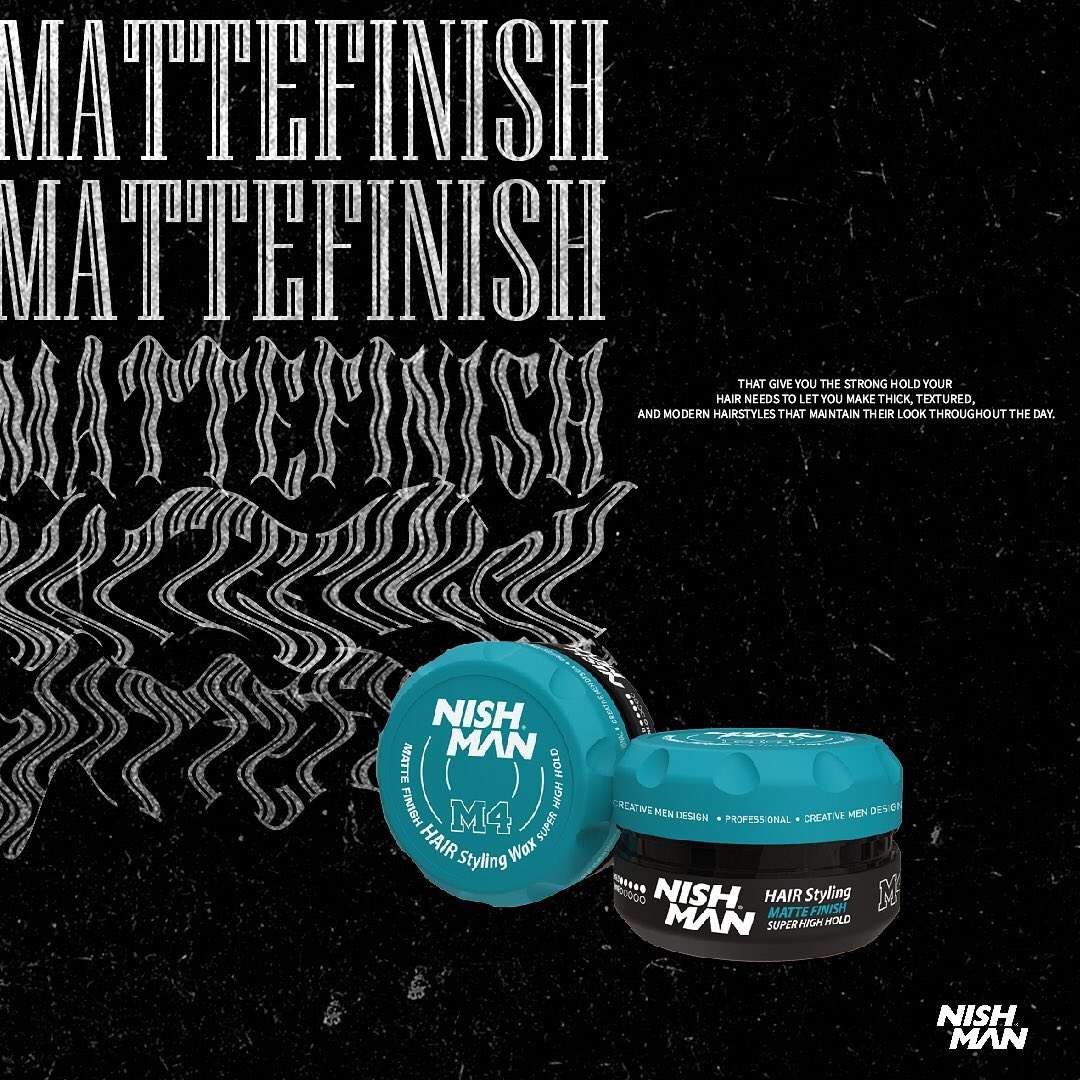 STYLING M4 MATTE FINISH SUPER HIGH HOLD WAX - 100 ML - Image 2