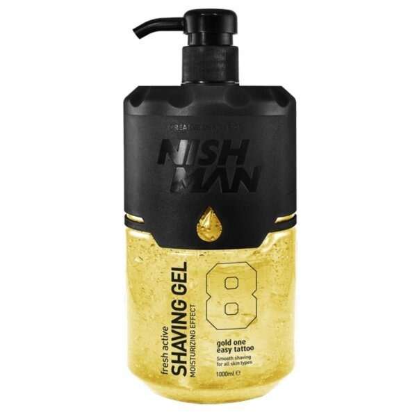 SHAVING GEL NO.8 GOLD ONE EASY TATTOO - 1000 ML