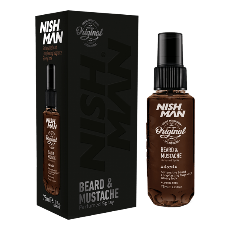 BEARD & MUSTACHE & HAIR CARE PERFUME ADONIS (ALCOHOL-FREE) - 75ML
