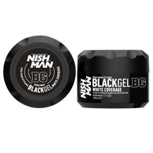STYLING WHITE COVERAGE BLACK GEL BG - 300 ML