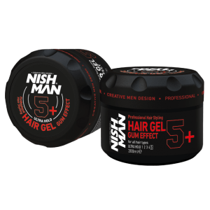 HAIR GEL NO.5+ GUM EFFECT - 300 ML