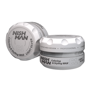 COLORING & STYLING C1 LIGHT SILVER WAX - 100 ML