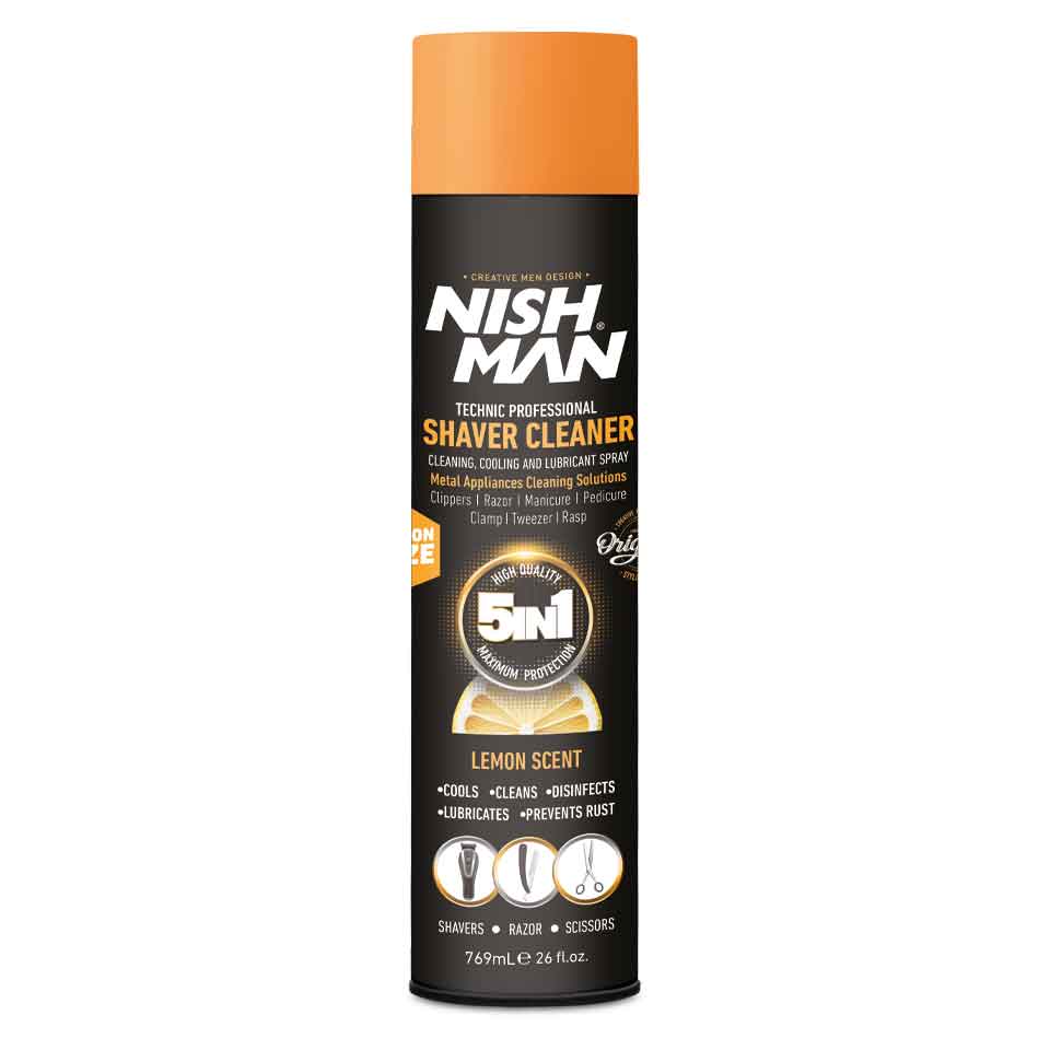 SHAVER CLEANER CLEANING COOLING AND LUBRICANT SPRAY LEMON – 769ML