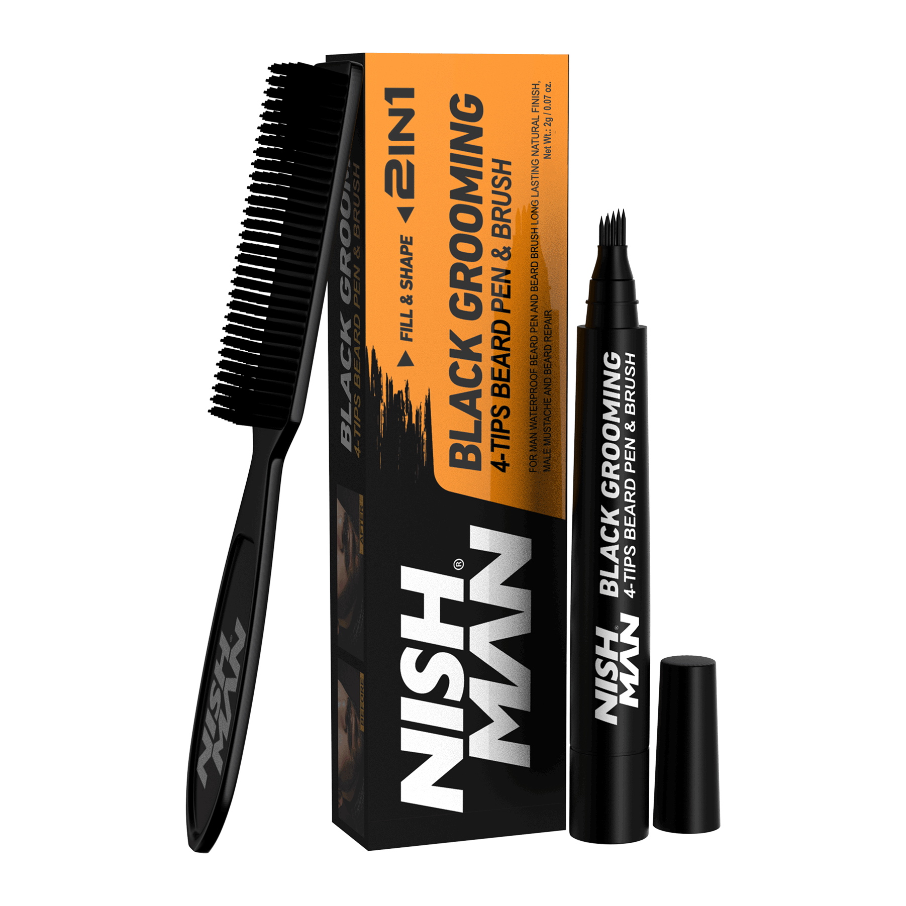 BEARD PENCIL BLACK - 2G